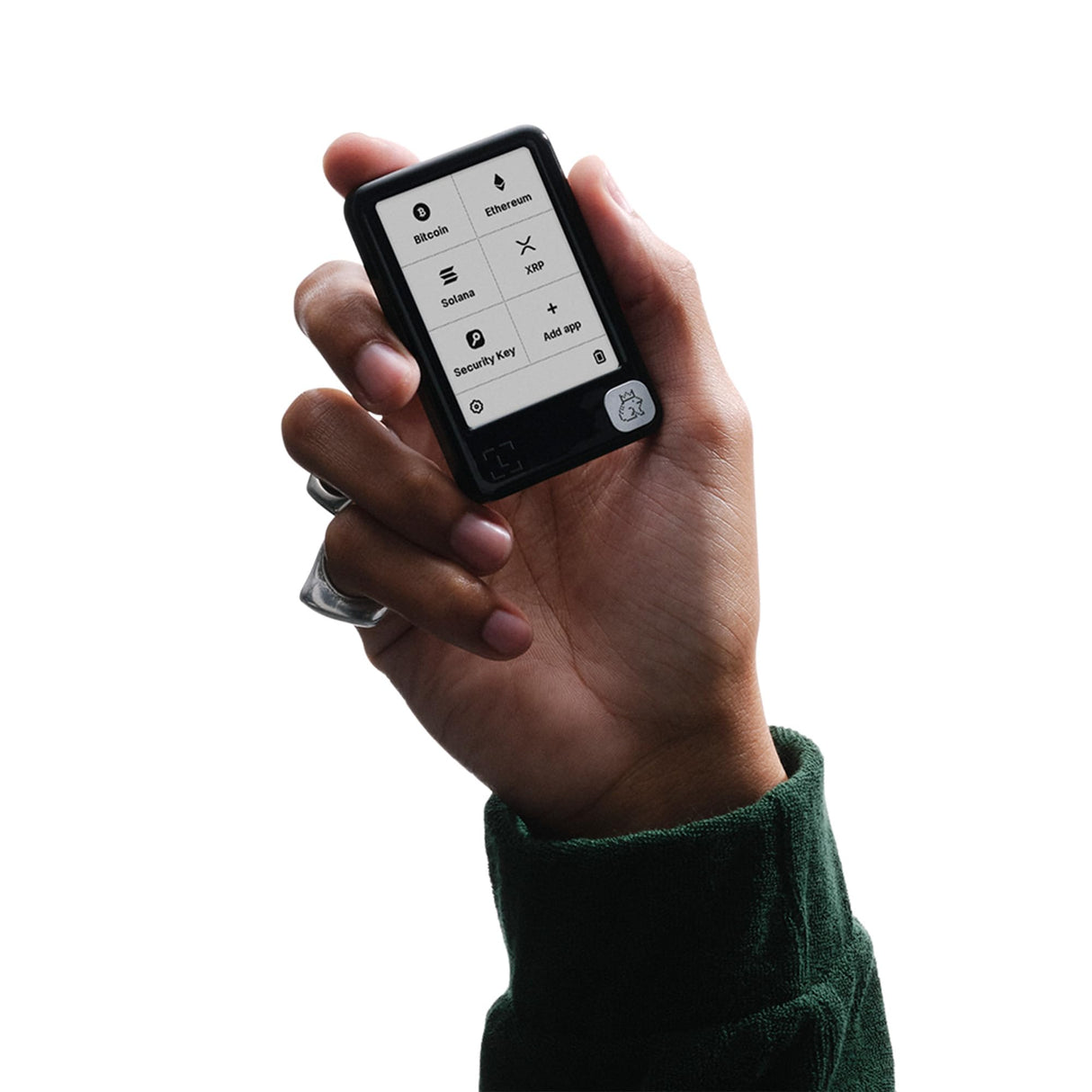 Ledger Nano Gen5 - The Playful Touchscreen Signer - Manage More Than just Crypto, Wherever Life Takes You with Ledger Wallet (Black)