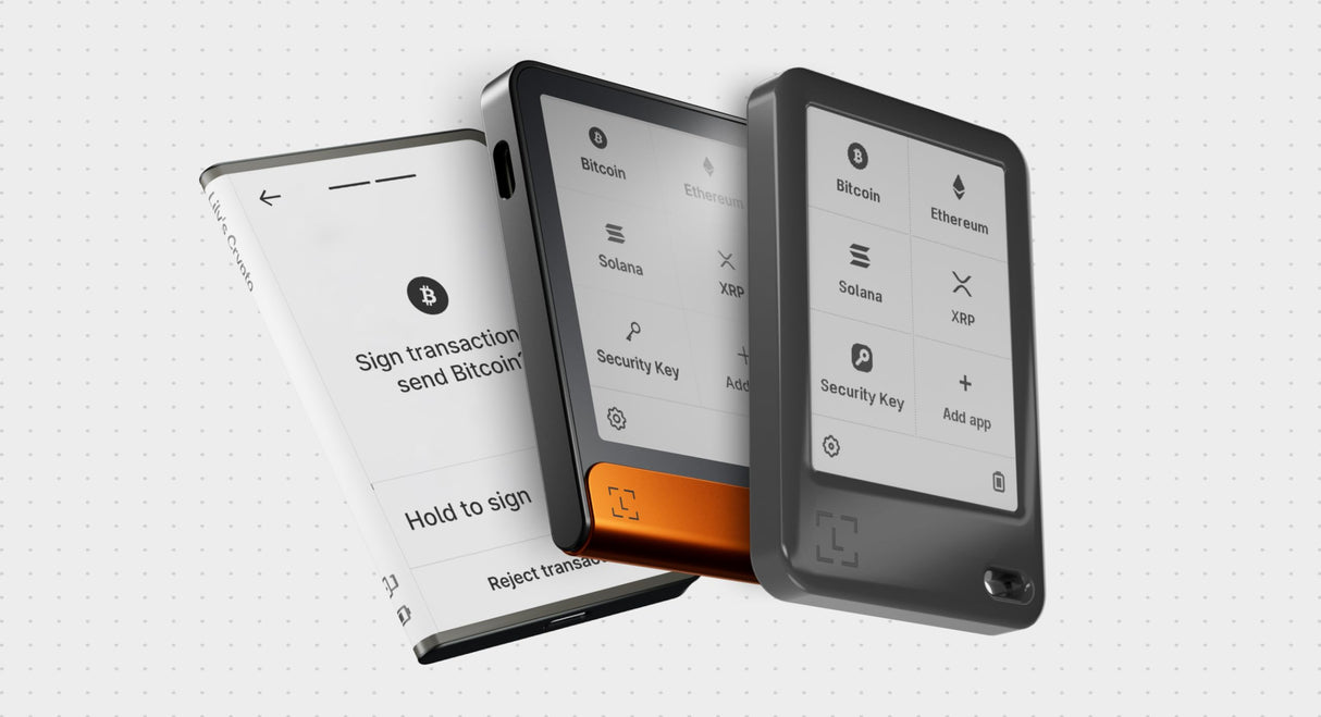 Ledger Nano Gen5 - The Playful Touchscreen Signer - Manage More Than just Crypto, Wherever Life Takes You with Ledger Wallet (Black)