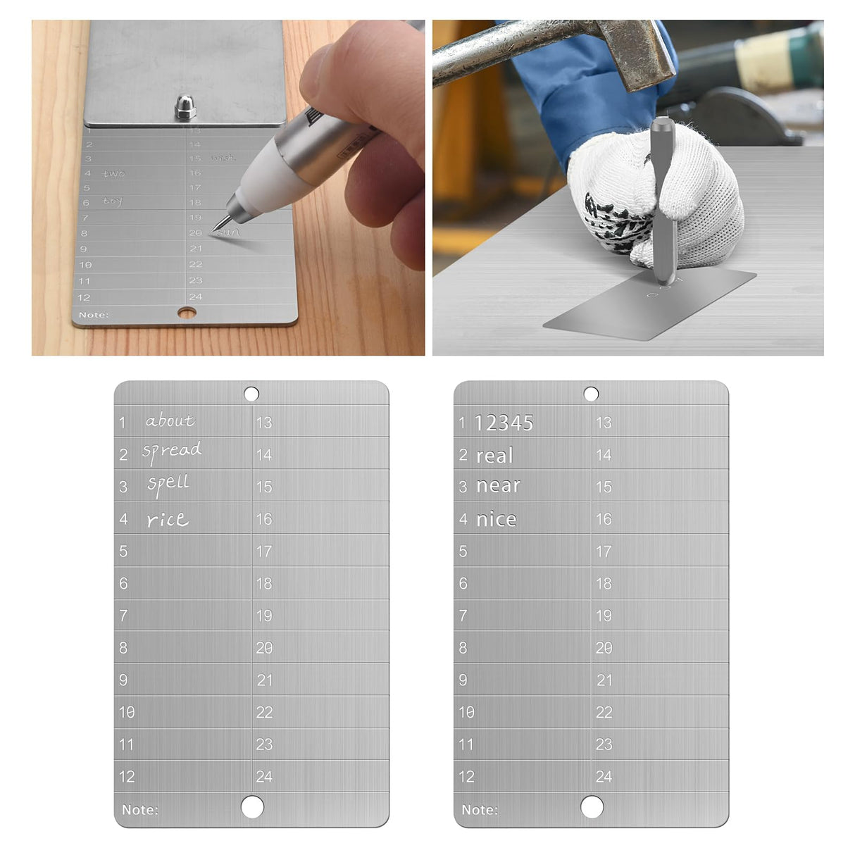 Codesteel Steel Crypto Seed Phrase Storage