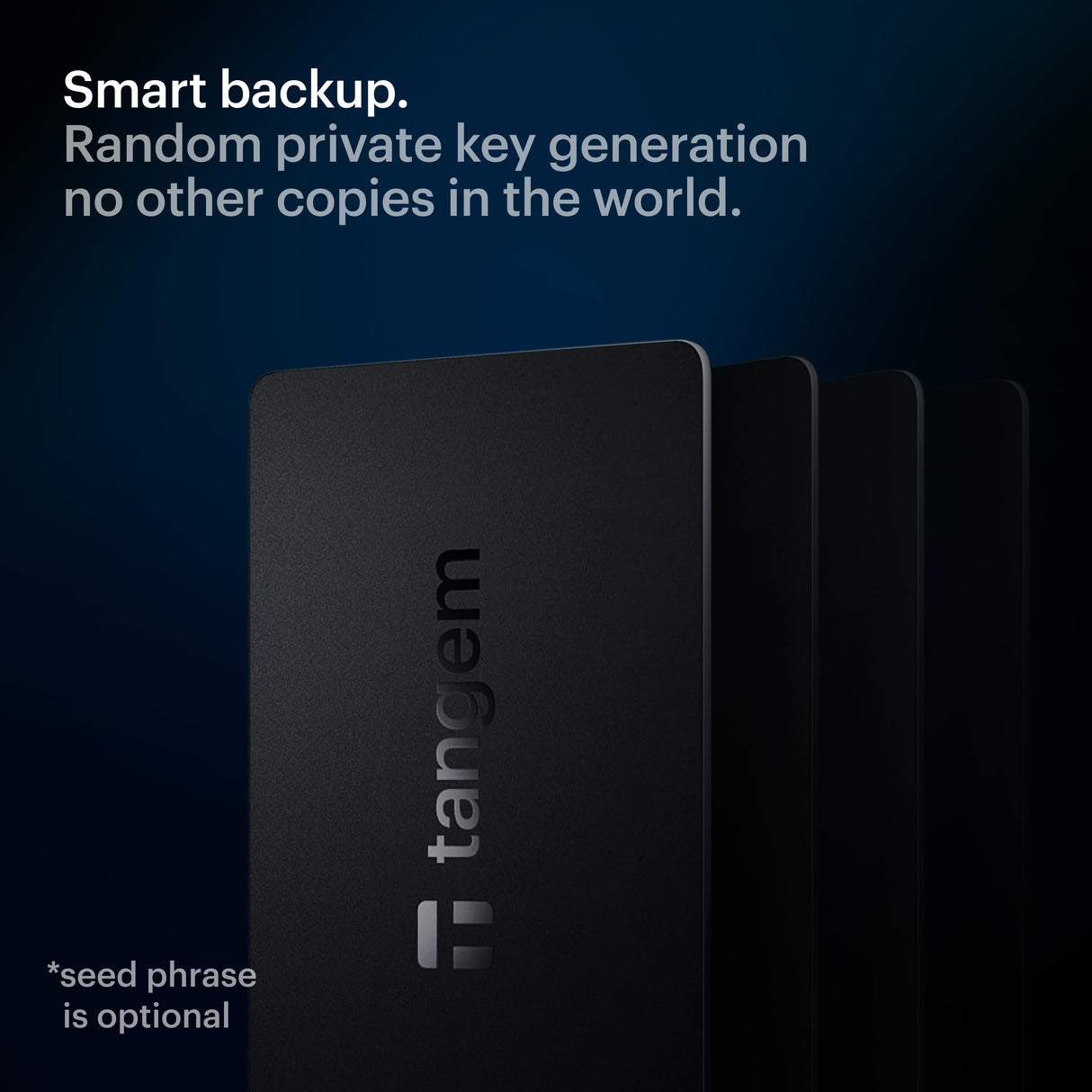 TANGEM Wallet Pack of 2 - Secure Crypto Wallet - Trusted Cold Storage for Bitcoin, Ethereum, NFT's & More Coins - 100% Offline Hardware Wallet