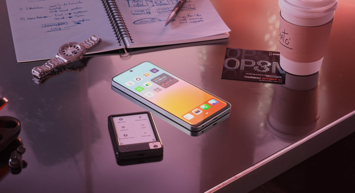 Ledger Nano Gen5 - The Playful Touchscreen Signer - Manage More Than just Crypto, Wherever Life Takes You with Ledger Wallet (Black)