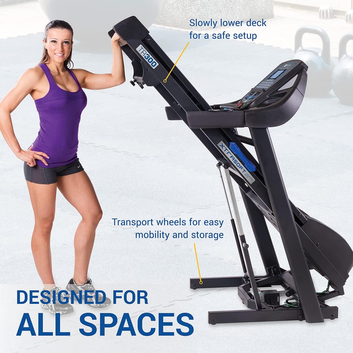 XTERRA Fitness Folding Treadmill