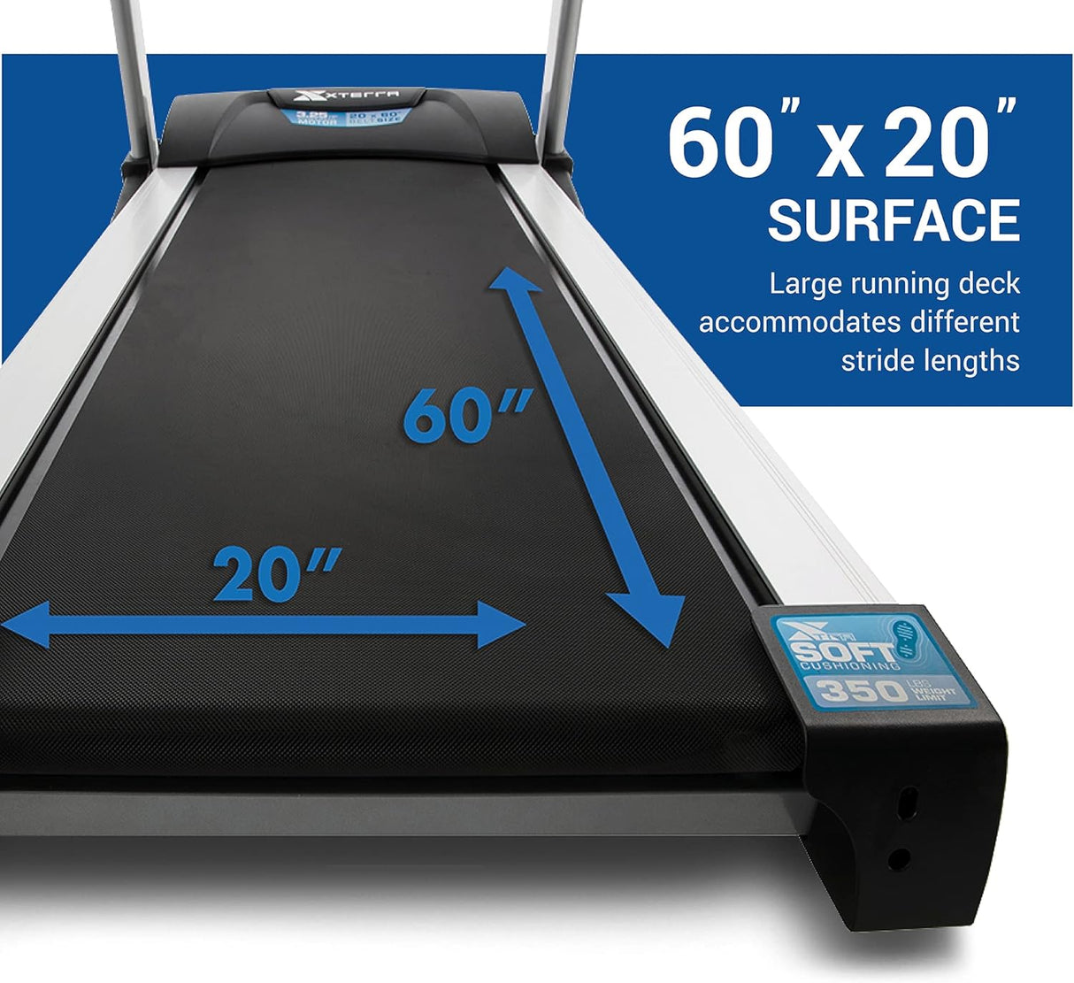 XTERRA Fitness Folding Treadmill