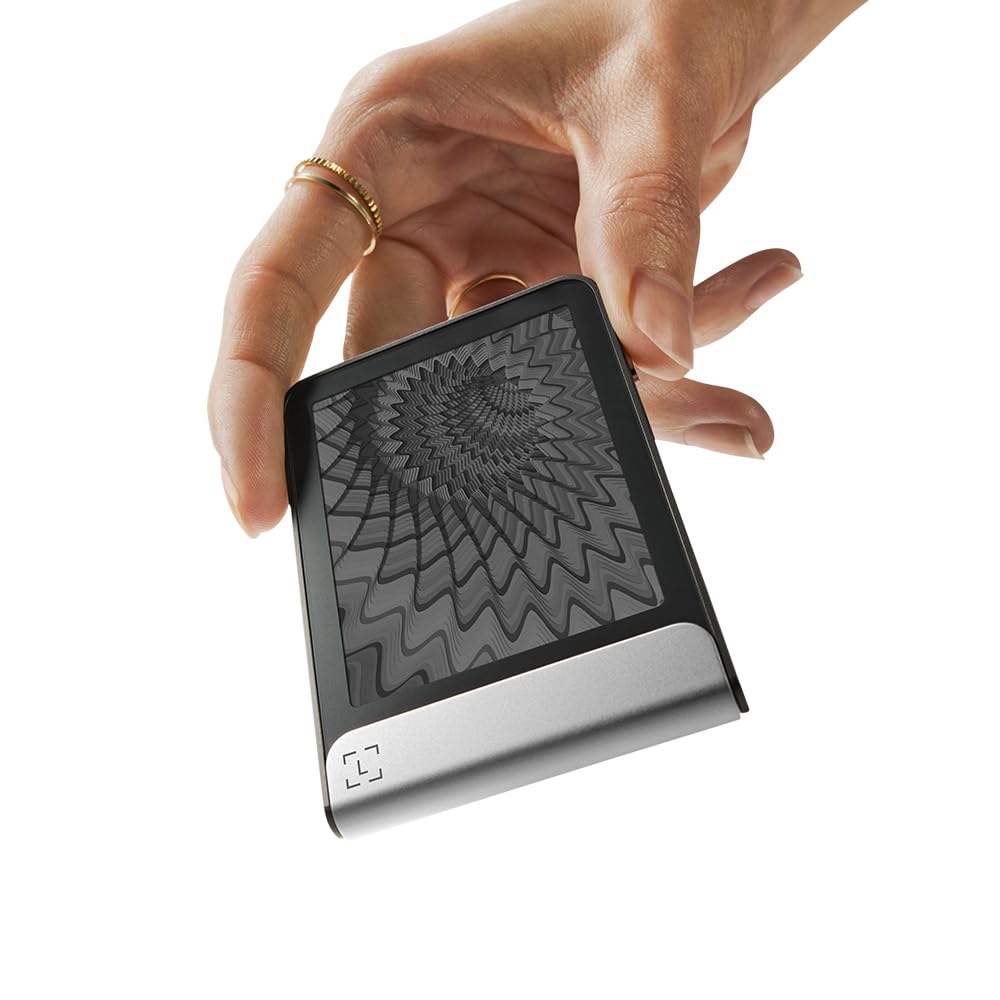 Ledger Flex - Crypto Touchscreen Signer - securely Manage All Your Digital Assets and Identity via The Ledger Wallet app (Graphite + Magnet Folio)